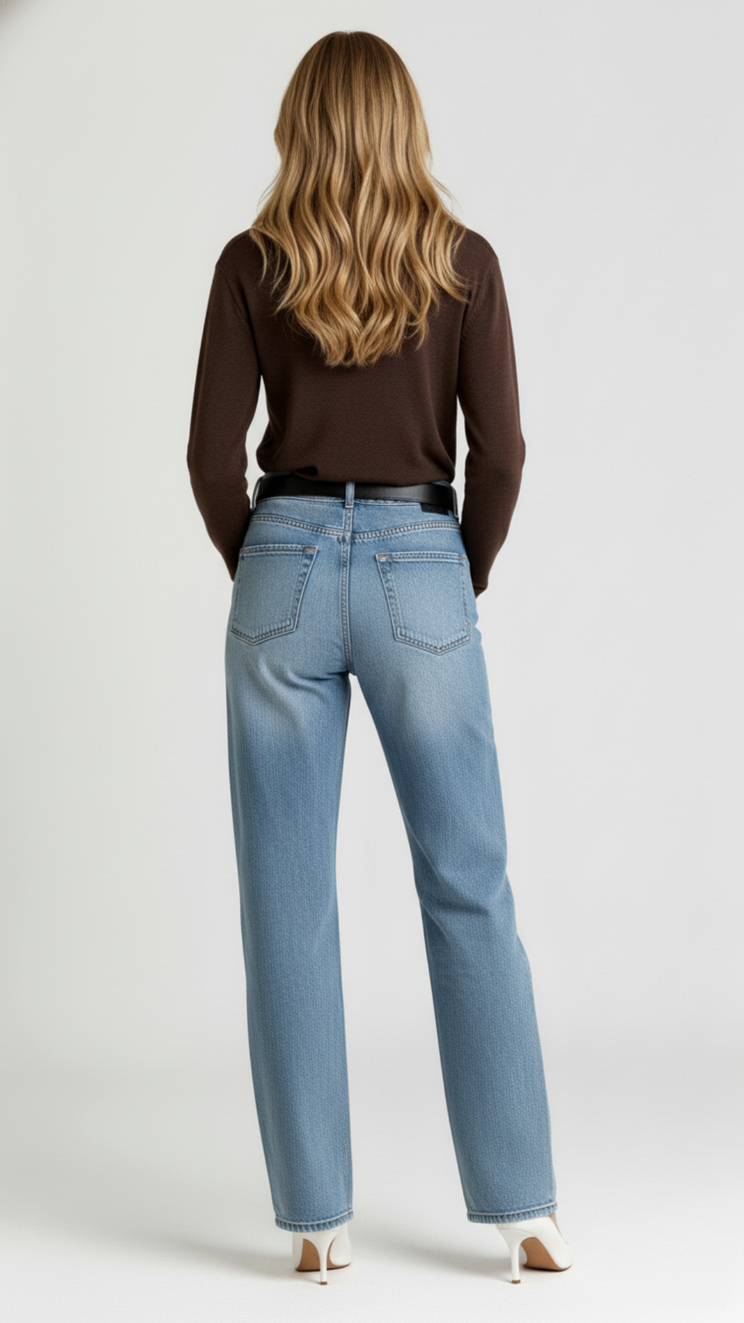 Marin | Chic Soft Knit V-Neck Polo Sweater