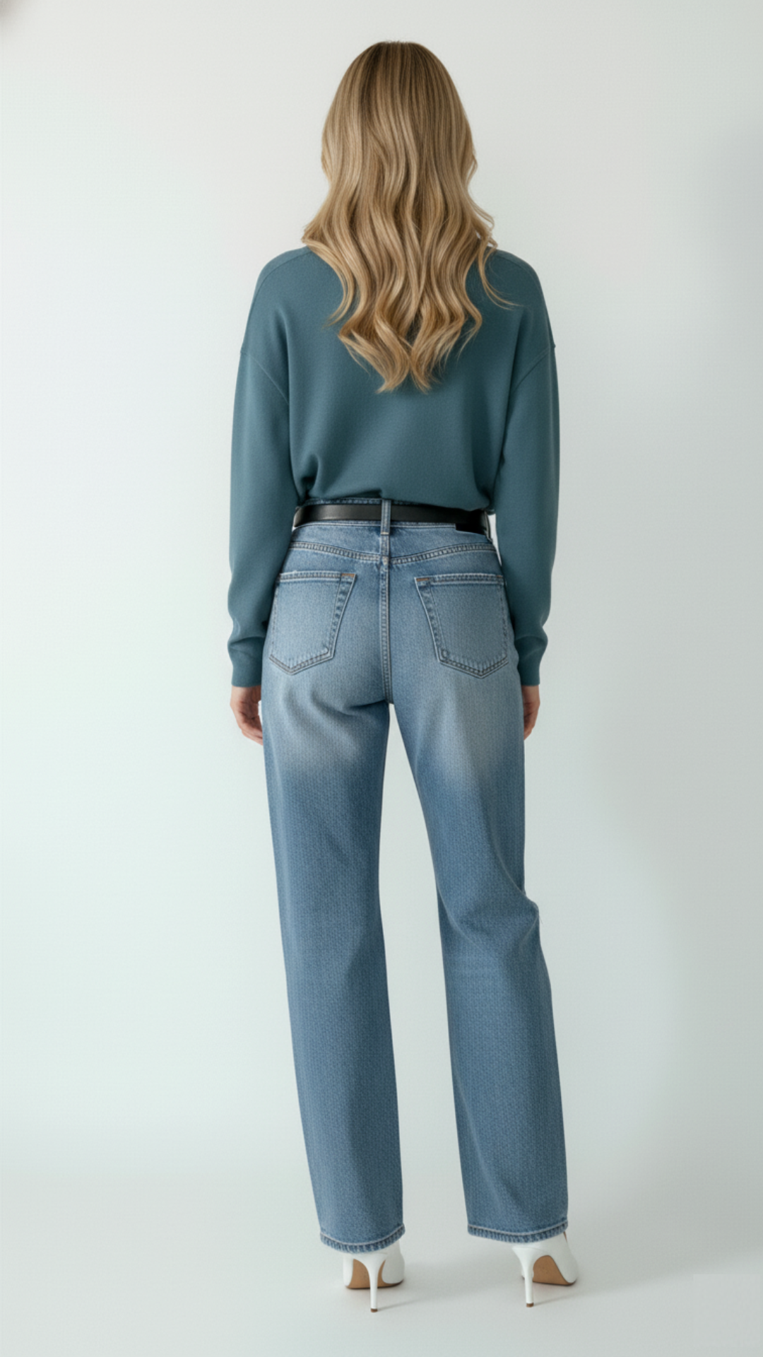 Marin | Chic Soft Knit V-Neck Polo Sweater